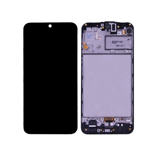 Touch+Display+Frame Samsung Galaxy M30s/M307 Service Pack Preto